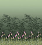 Little Greene London Wallpapers IV Upper Brook St Night Garden behang
