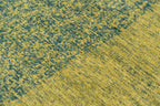 Close-up van het dessin van het Louis de Poortere Craft Marble 2062 Larch vloerkleed