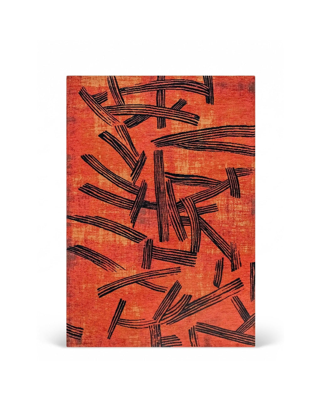 Louis de Poortere Meditation Kanji 2069 Ginger Chocolat vloerkleed