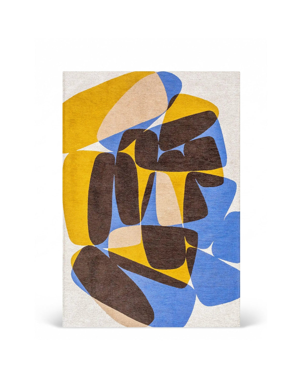 Louis de Poortere Gallery Stones 2085 Sunny Blue vloerkleed