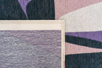 Close-up van het dessin van het Louis de Poortere Gallery Stones 2086 Eclipse vloerkleed