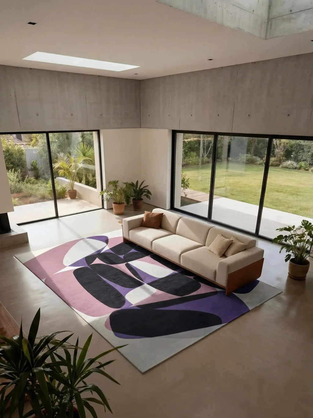 Louis de Poortere Gallery Stones 2086 Eclipse vloerkleed in interieur