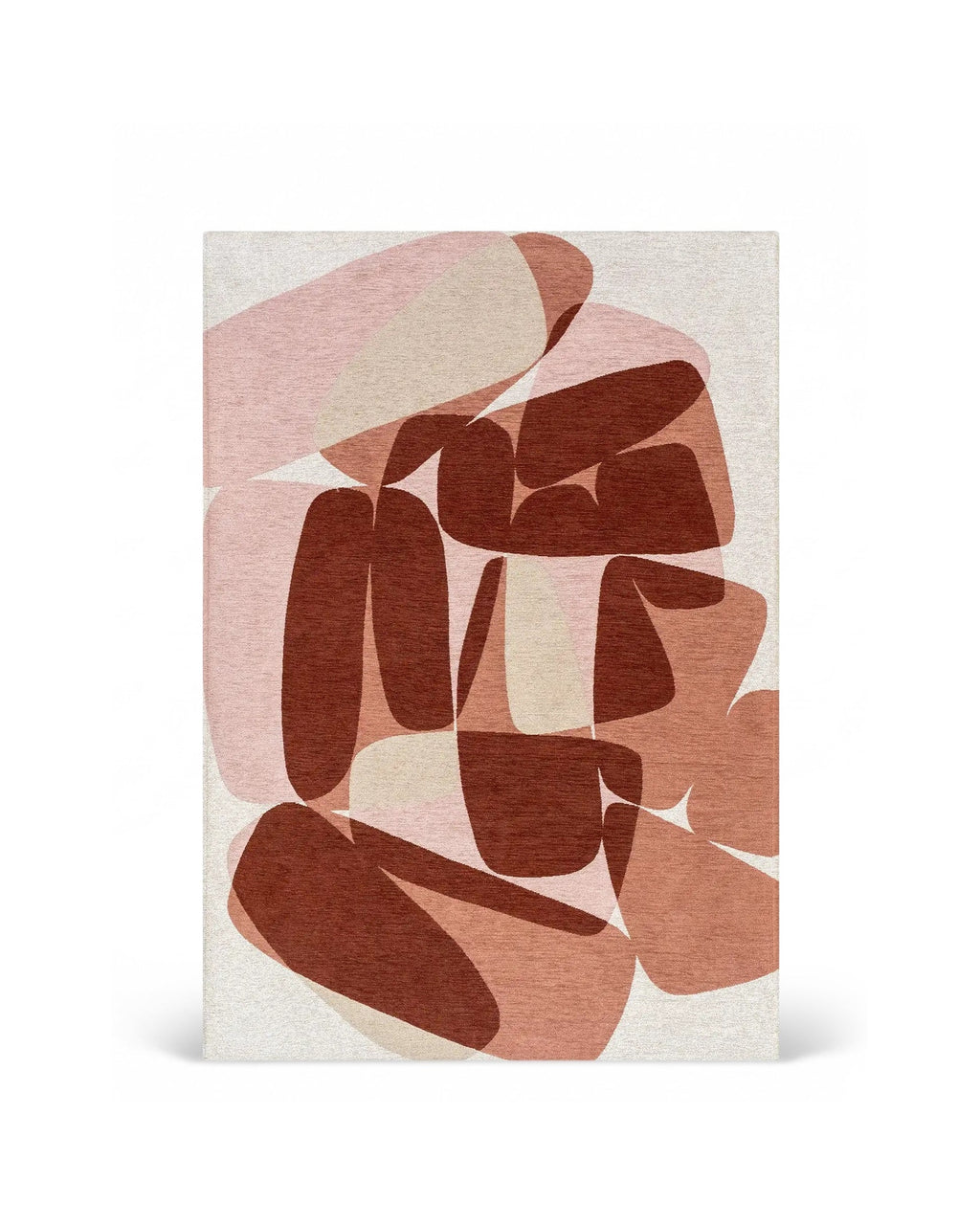 Louis de Poortere Gallery Stones 2088 Cherry Mocha vloerkleed