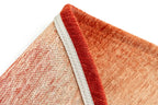 Close-up van het dessin van het Louis de Poortere Meditation Aquarelle 2090 Rust vloerkleed