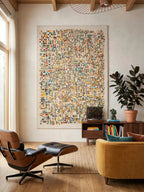Louis de Poortere Gallery Cubik 2094 United vloerkleed in interieur