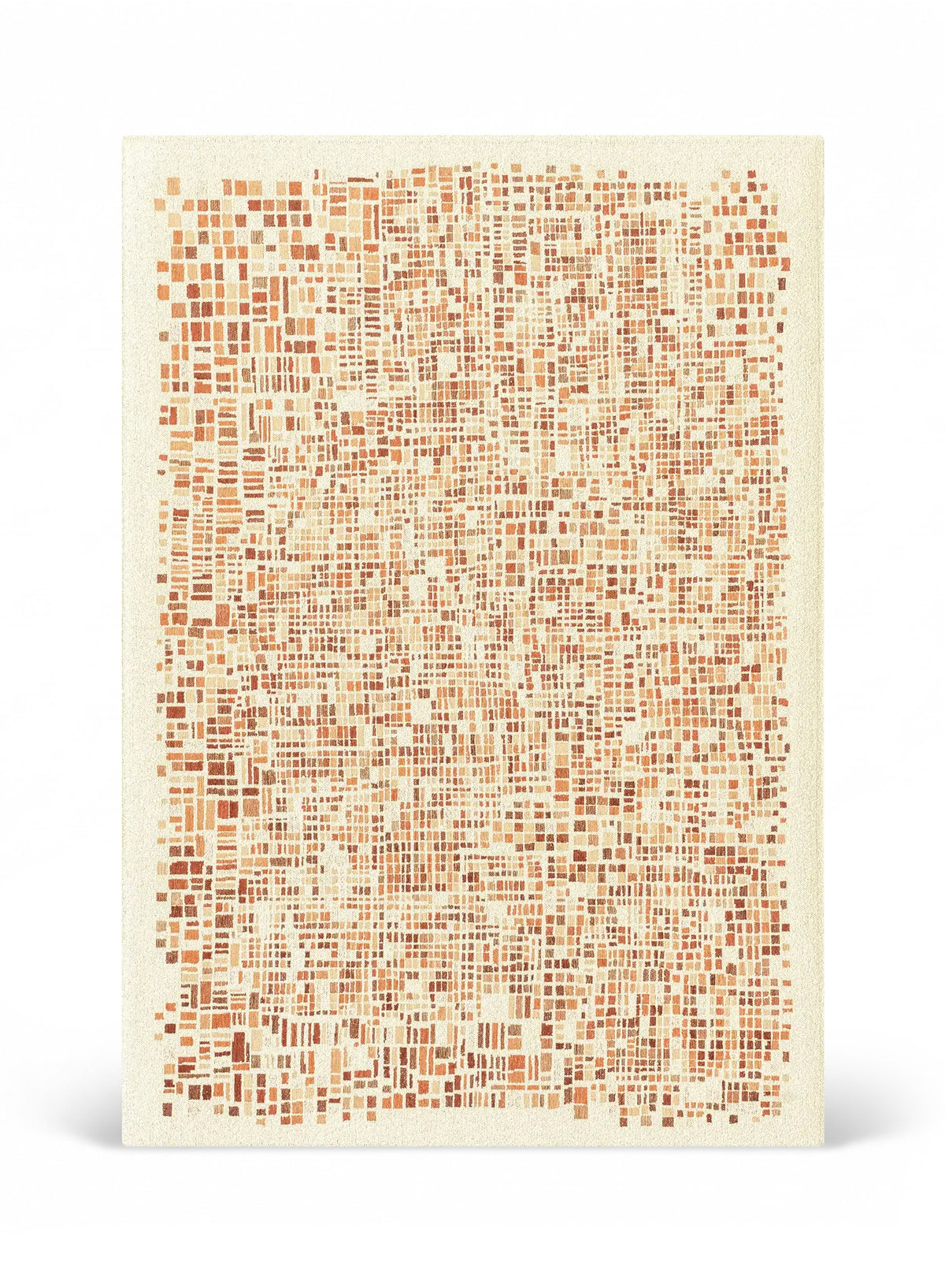 Louis de Poortere Gallery Cubik 2098 Pumpkin vloerkleed