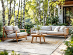 Louis de Poortere Mad Men Griff 8419 Columbus Gold vloerkleed in interieur
