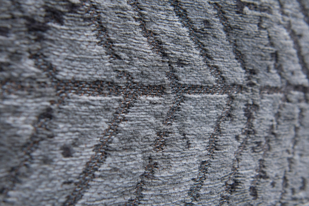 Close-up van het dessin van het Louis de Poortere Mad Men Jacob's Ladder 8425 Harlem Contrast vloerkleed