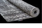 Louis de Poortere Mad Men Jacob's Ladder 8425 Harlem Contrast vloerkleed met een plooi, dun en soepel