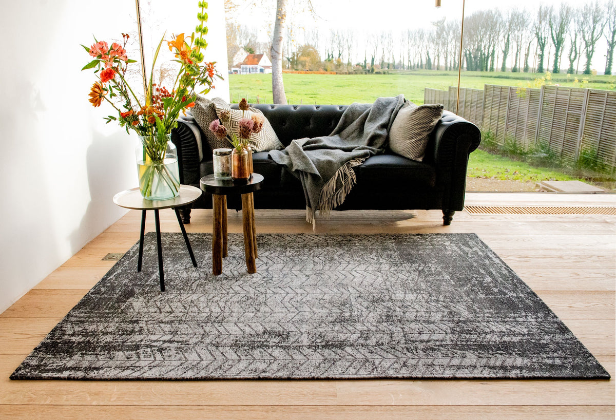 Louis de Poortere Mad Men Jacob's Ladder 8425 Harlem Contrast vloerkleed in interieur