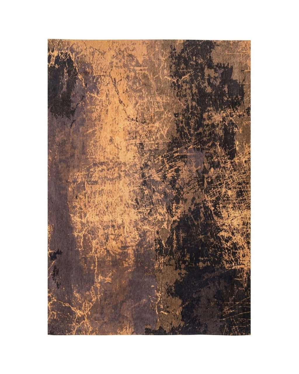 Louis de Poortere Mad Men Cracks 8618 Deep Mine vloerkleed