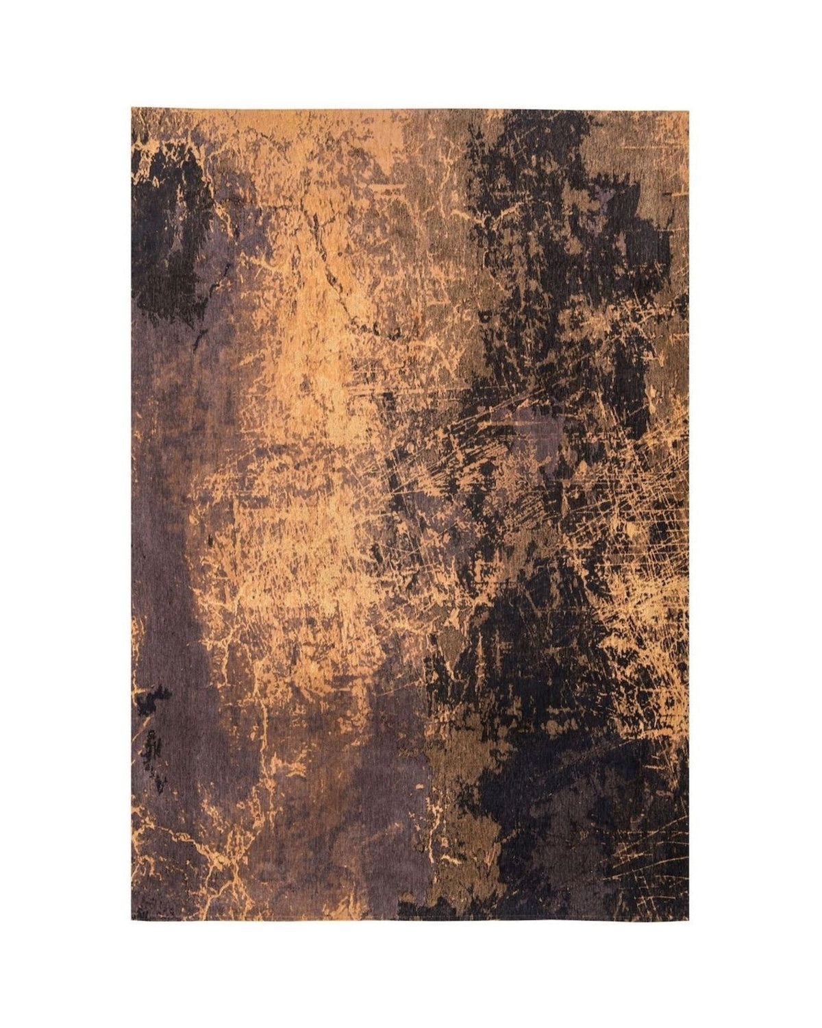 Louis de Poortere Mad Men Cracks 8618 Deep Mine vloerkleed