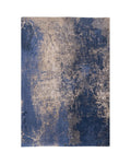 Louis de Poortere Mad Men Cracks 8629 Abyss Blue vloerkleed