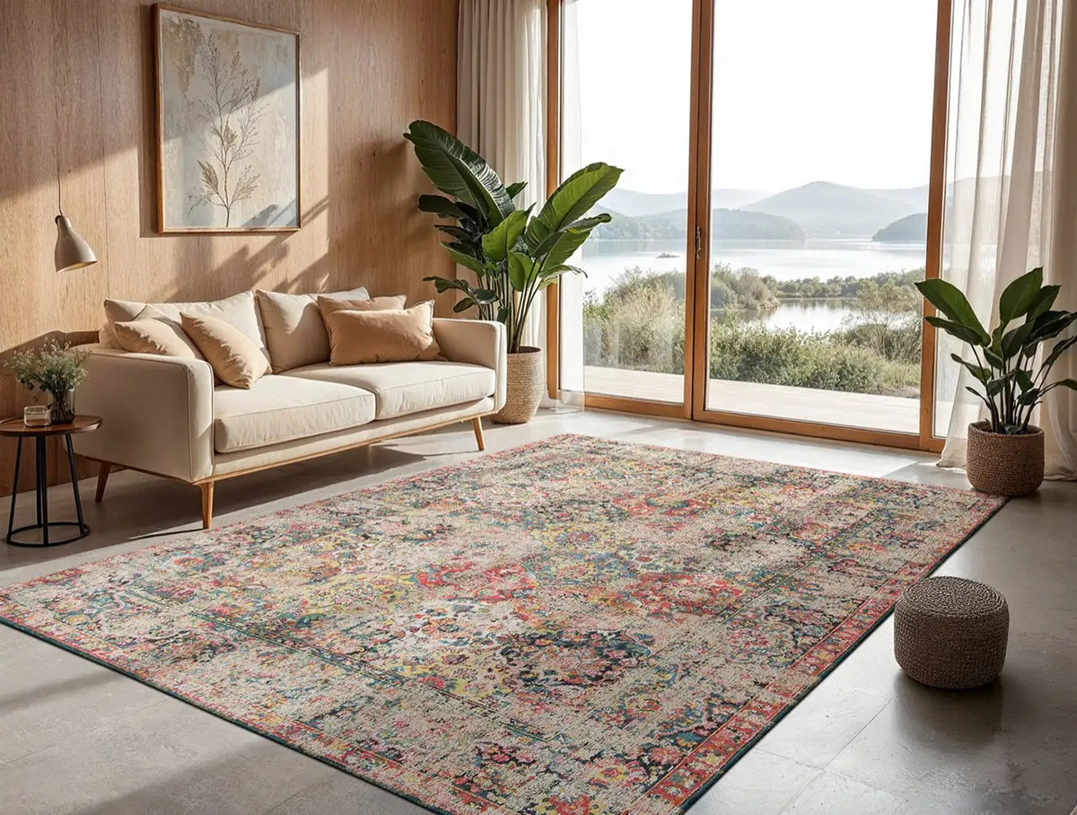 Louis de Poortere Antiquarian Bakhtiari 8712 Janiserry Multi vloerkleed in interieur