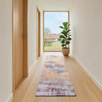Louis de Poortere Atlantic Streaks 8714 Montauk Multi vloerkleed in interieur