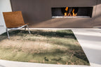 Louis de Poortere Mad Men Cracks 8723 Dark Pine vloerkleed in interieur