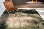 Louis de Poortere Mad Men Cracks 8723 Dark Pine vloerkleed in interieur