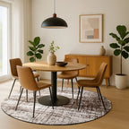 Louis de Poortere Mad Men Griff 8785 Concrete Jungle vloerkleed in interieur