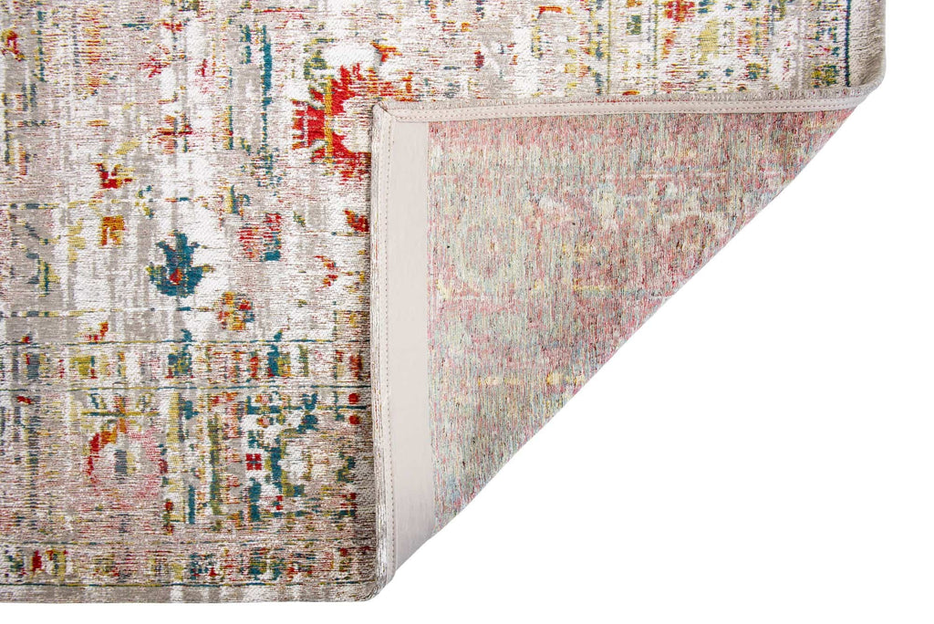 Achterkant van het Louis de Poortere Antiquarian Ushak 8894 Turkish Delight vloerkleed