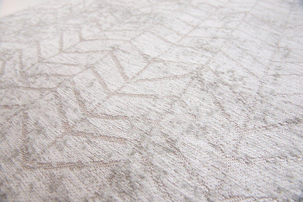 Close-up van het dessin van het Louis de Poortere Mad Men Jacob's Ladder 8929 White Plains vloerkleed