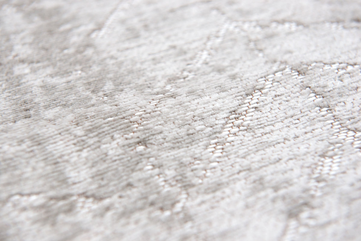 Close-up van het dessin van het Louis de Poortere Mad Men Jacob's Ladder 8929 White Plains vloerkleed