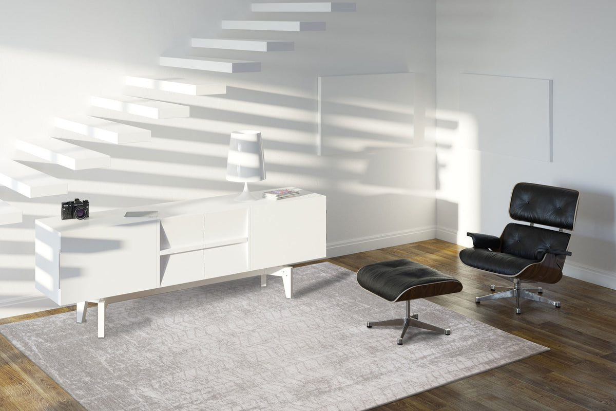 Louis de Poortere Mad Men Jacob's Ladder 8929 White Plains vloerkleed in interieur