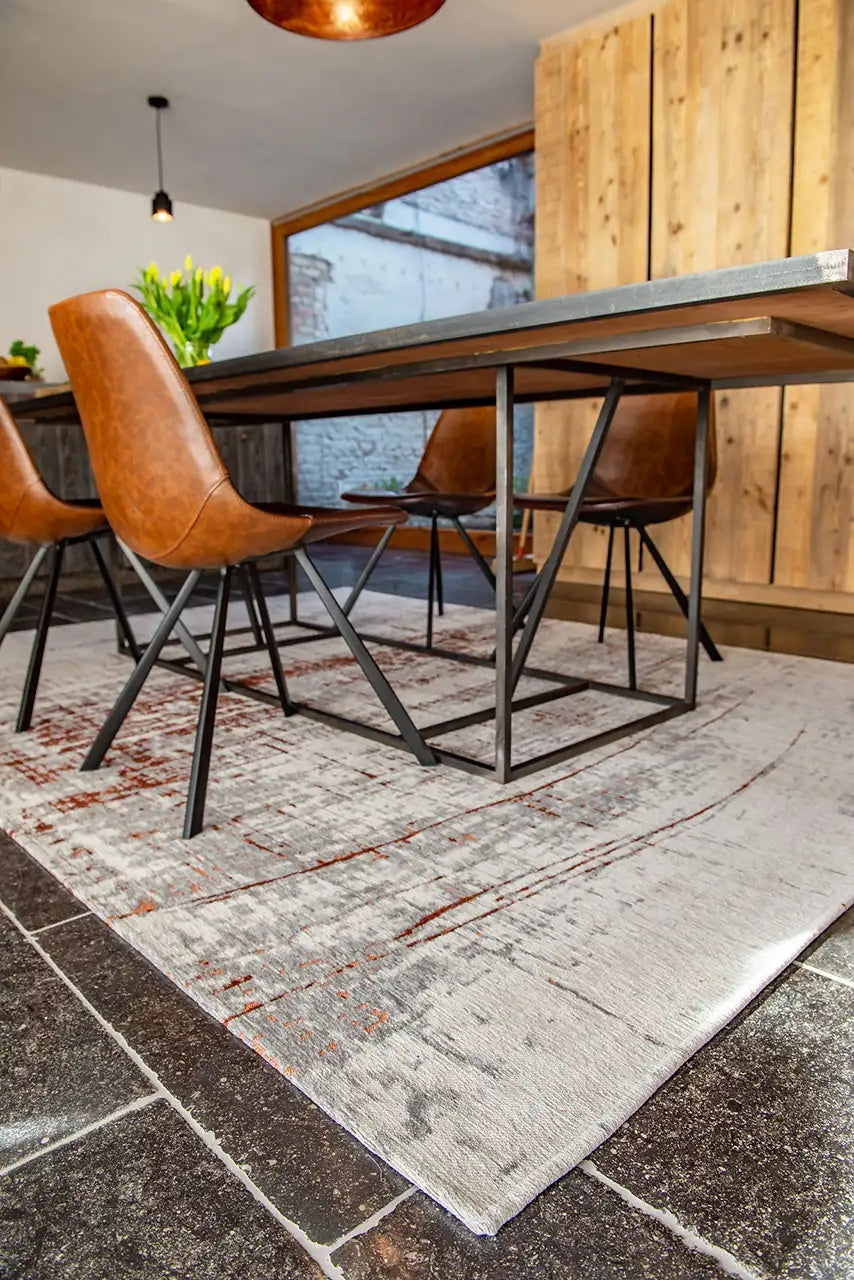 Louis de Poortere Mad Men Griff 8956 Copperfield vloerkleed in interieur