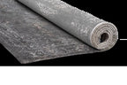 Louis de Poortere Fading World Medallion 9148 Stone vloerkleed met een plooi, dun en soepel