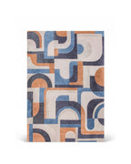 Louis de Poortere Nuance Module 9196 Camel Blue vloerkleed