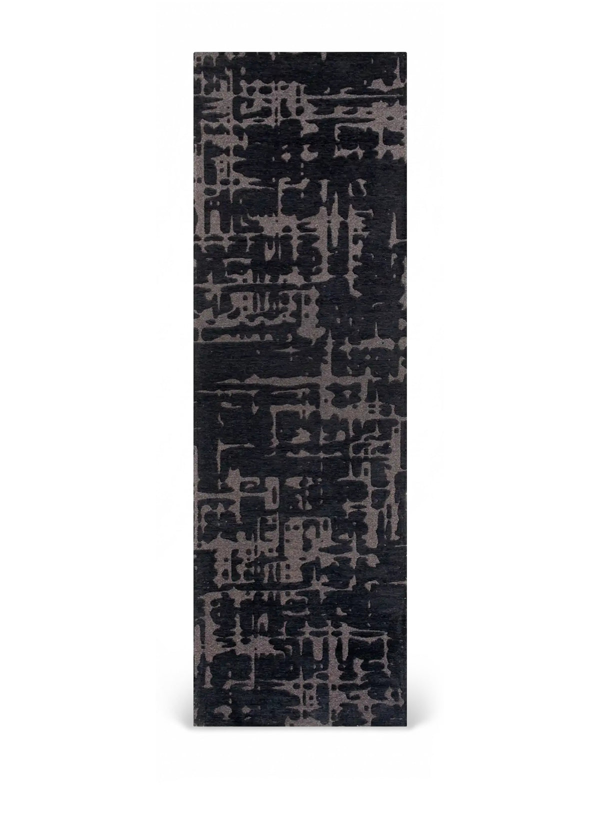 Louis de Poortere Structures Baobab 9200 Black Water vloerkleed als loper