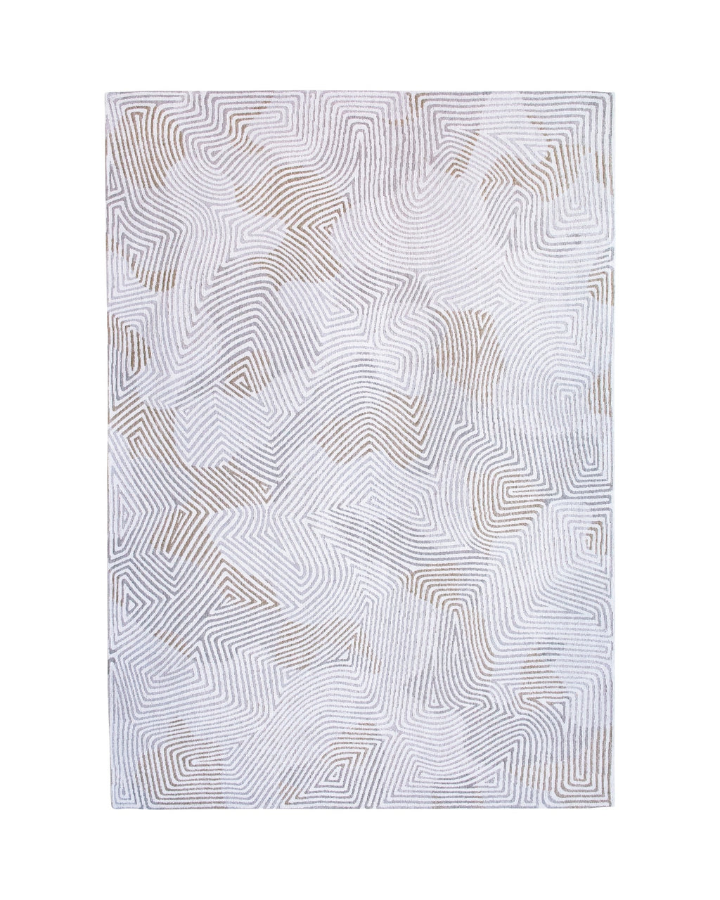 Louis de Poortere Meditation Coral 9228 Oyster White vloerkleed