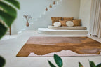 Louis de Poortere Meditation Lagoon 9326 Chestnut vloerkleed in interieur