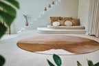 Louis de Poortere Meditation Lagoon 9326 Chestnut vloerkleed in interieur