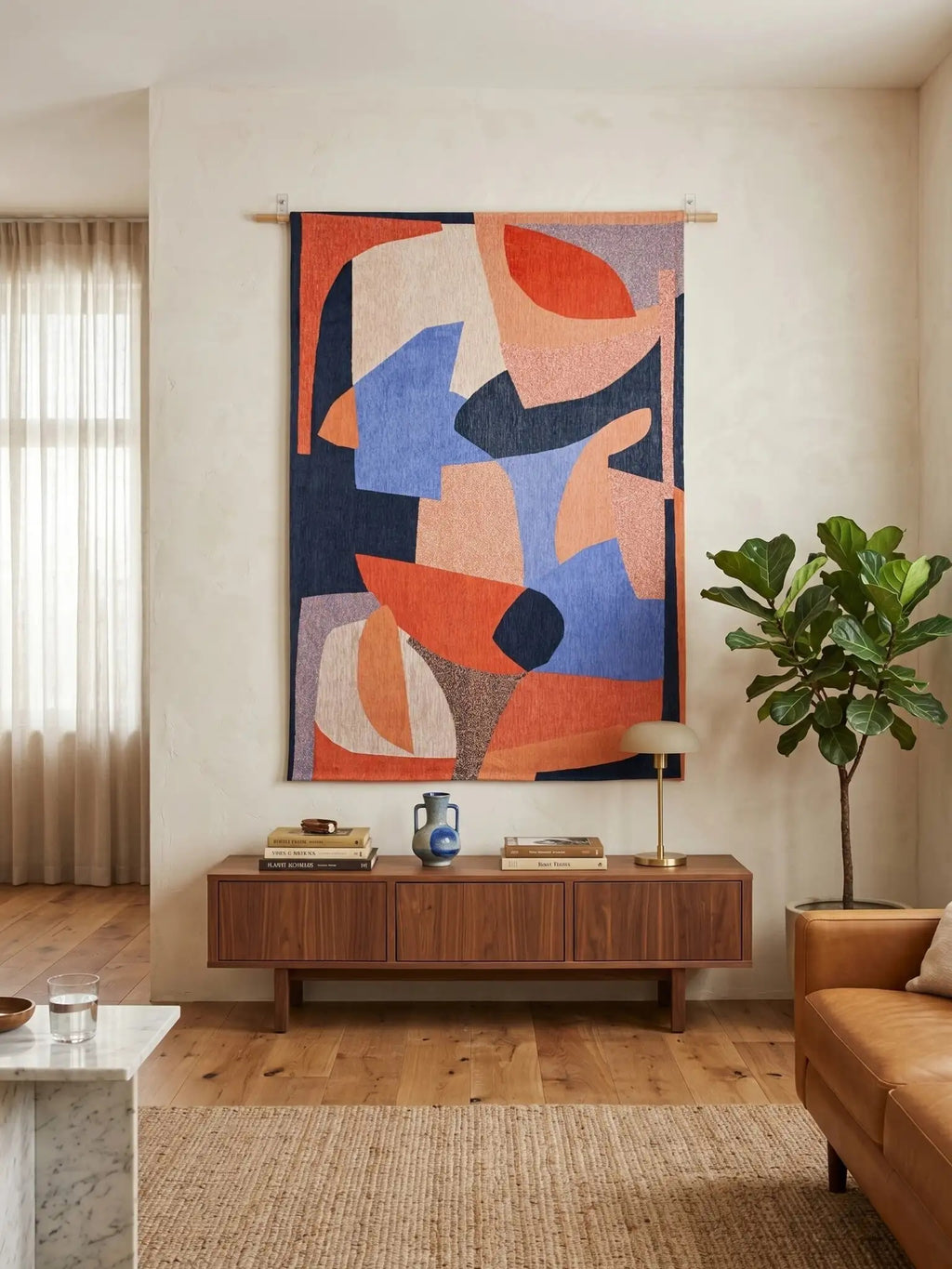 Louis de Poortere Gallery Shapes 9368 Carpe Diem vloerkleed in interieur