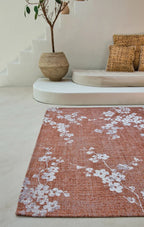 Louis de Poortere Sakura 9371 Copper Pink vloerkleed in interieur