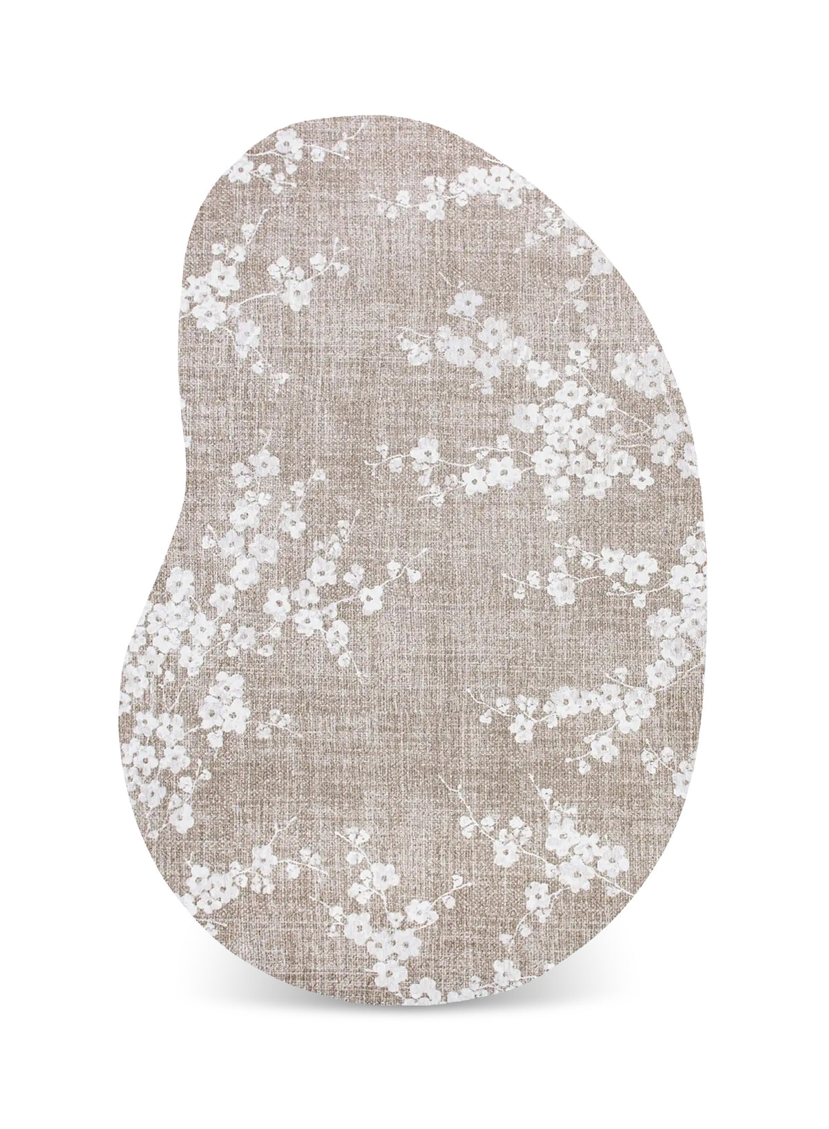 Louis de Poortere Sakura 9373 Morning Mist vloerkleed in organische vorm