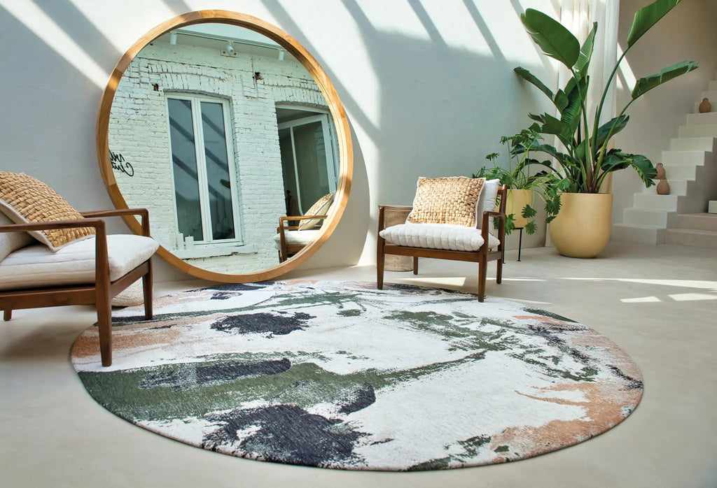 Louis de Poortere Gallery Fresque 9393 Indian Rice vloerkleed in interieur
