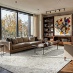 Louis de Poortere Antiquarian Tabriz 9647 Suede vloerkleed in interieur