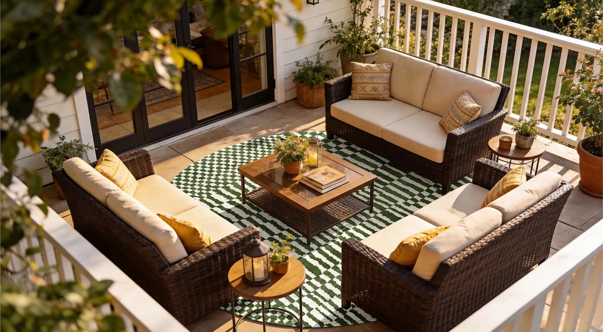 Louis de Poortere Structures Berber 9650 Oasis vloerkleed in interieur