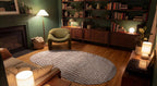 Louis de Poortere Structures Berber 9653 Ksar vloerkleed in interieur