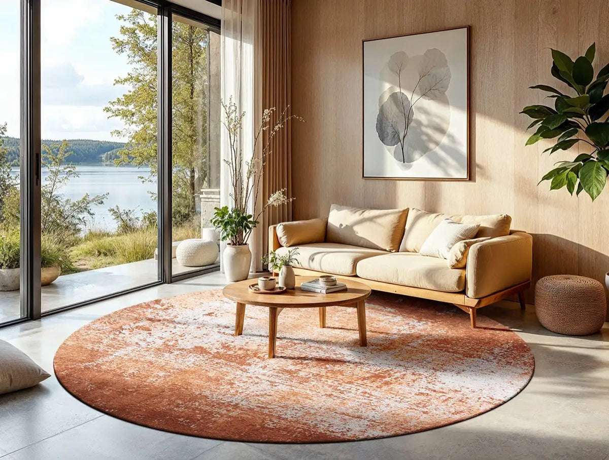 Louis de Poortere Mad Men Virgin Land 9657 Mars vloerkleed in interieur