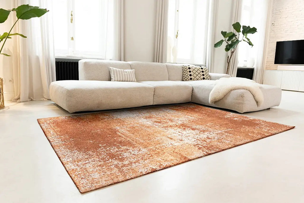 Louis de Poortere Mad Men Virgin Land 9657 Mars vloerkleed in interieur