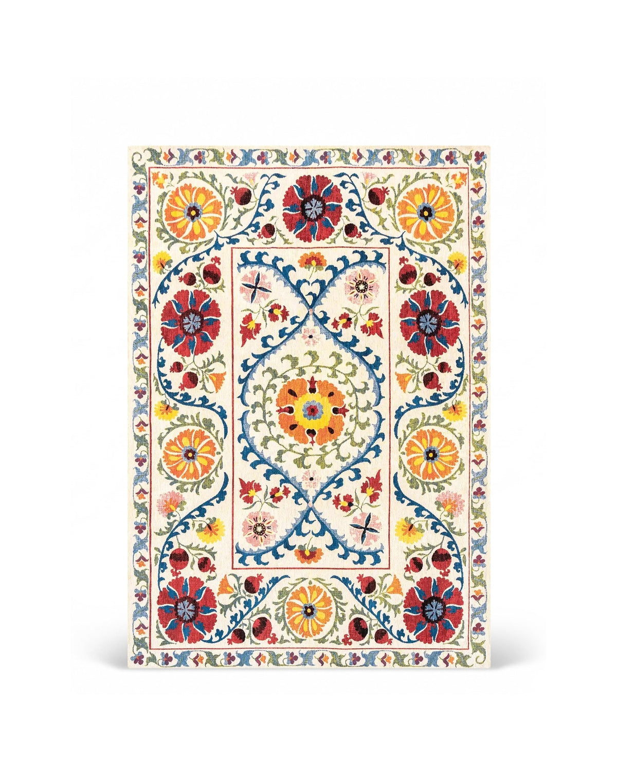 Louis de Poortere Antiquarian Suzani 9728 Origine vloerkleed