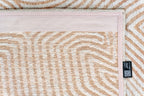 Achterkant van het Louis de Poortere Meditation Coral 9800 Indian Sand vloerkleed