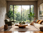 Louis de Poortere Meditation Coral 9800 Indian Sand vloerkleed in interieur