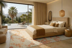 Louis de Poortere Sakura 9834 Petal Dew vloerkleed in interieur