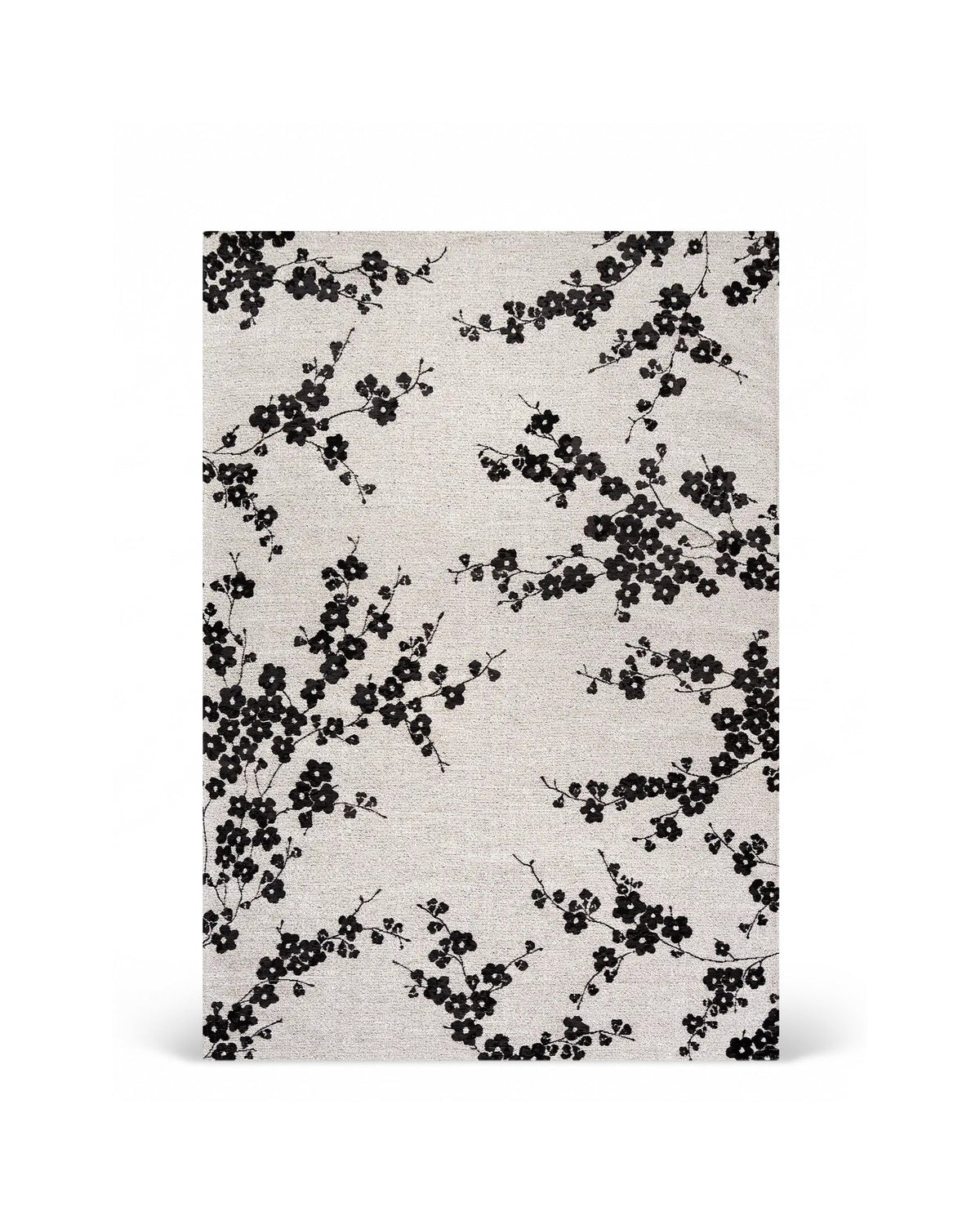 Louis de Poortere Sakura 9835 Night Snow vloerkleed