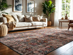 Louis de Poortere Antiquarian Kasak 9845 Almati vloerkleed in interieur