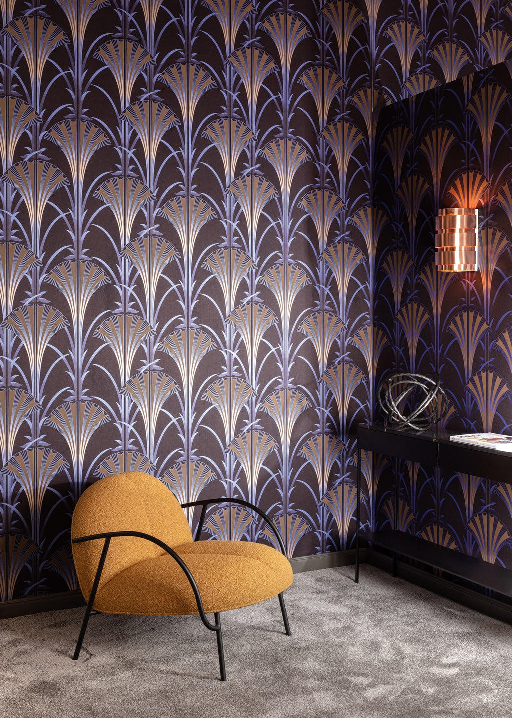 Masureel behang Grada Amparo in interieur