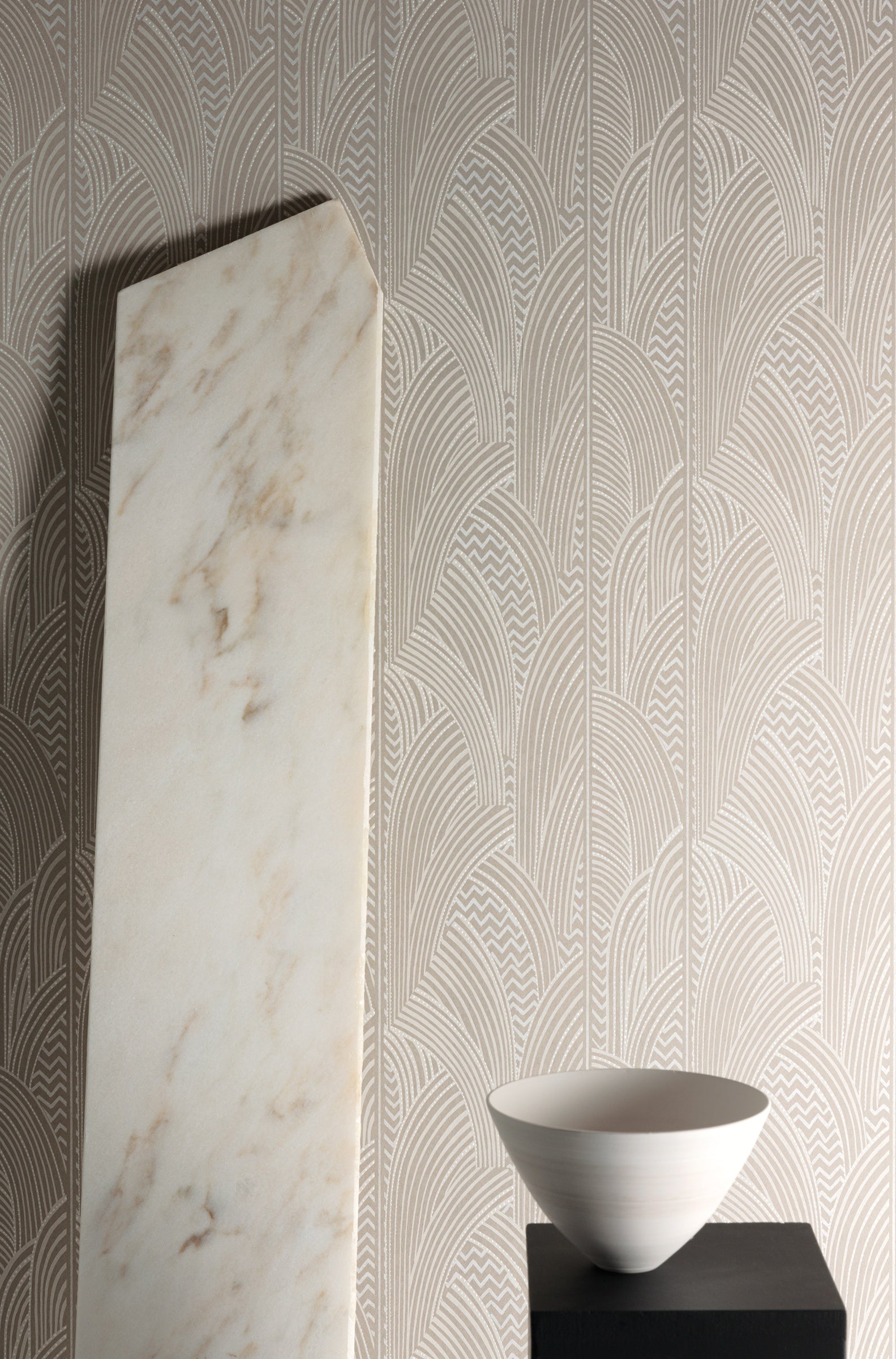 Masureel behang Indra Desert in interieur